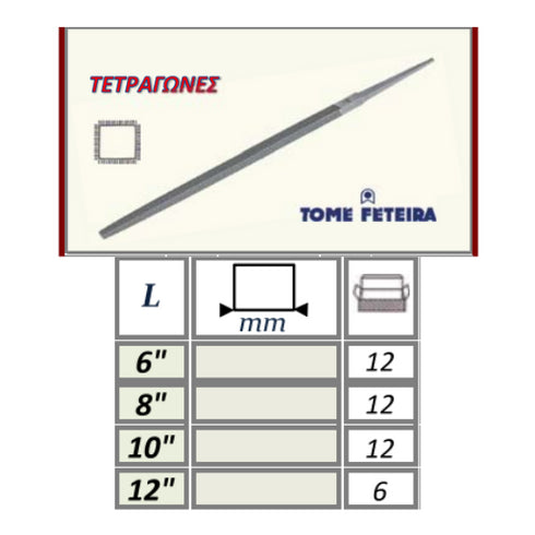 Square File FETEIRA Portugal Details